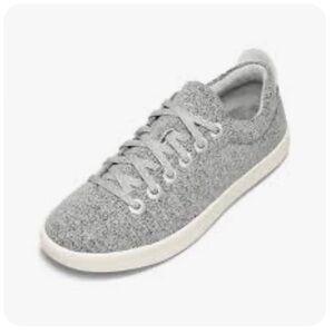 Allbirds Womens Wool Pipers Shoes/Sneakers Dapple Gray & White Sz 8 Minimalist